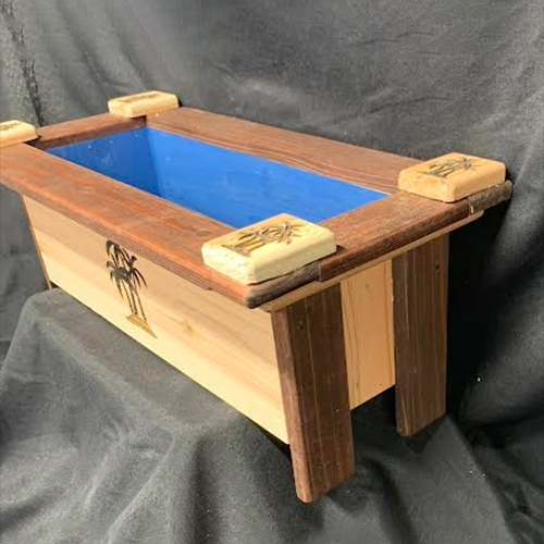 Cedar Planter Box – 1/4 Cubic Foot (21” L x 10” W x 10” H)